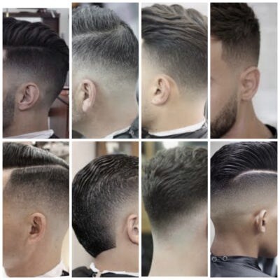 Coupes et dégradés réalisés au salon Coiffure NOUICER